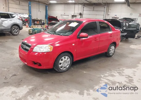 2008 Chevrolet Aveo Ls z USA, uszkodzony, nr VIN KL1TD56618B041867